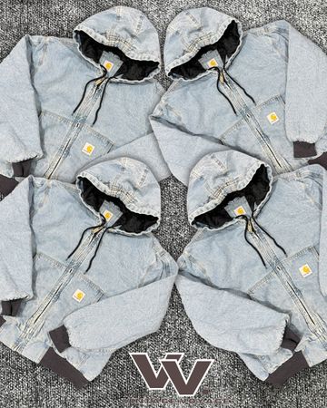 Carhartt reworked style acid wash jackets #1612