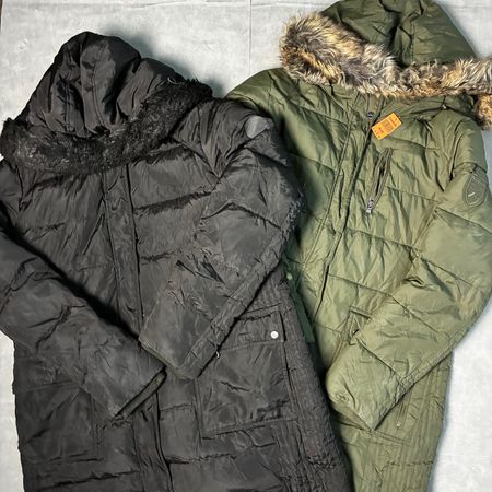 「Lauren Ralph Lauren Mix Puffer Jackets (Y2K) (ZRS:101)」