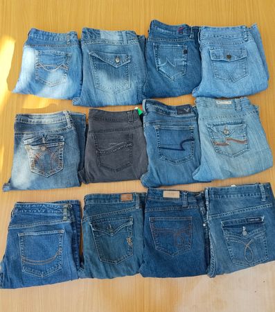 Calvin Klein e outros jeans femininos (LJ-29)