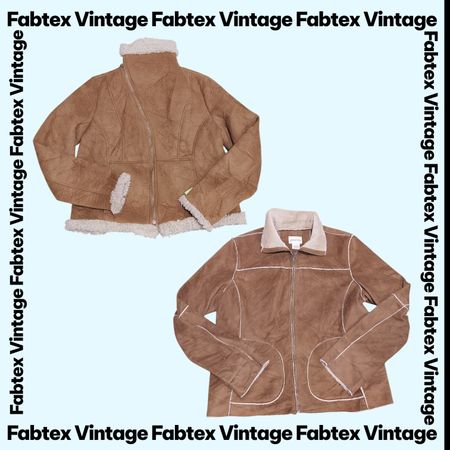 (FV-791) Y2K Earth Tone Brown Afghan Coats