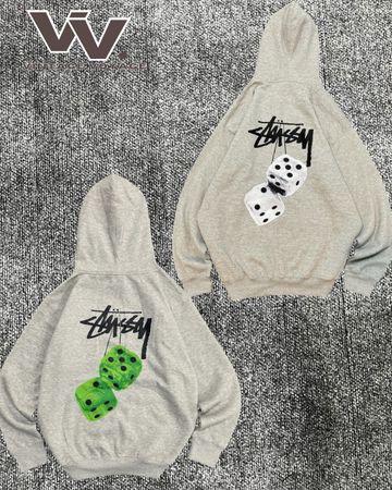 Stussy reworked style printed pullover hoodies #1612