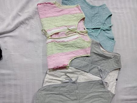 CR5643 Y2K Style Chaleco de Edredón Reciclado