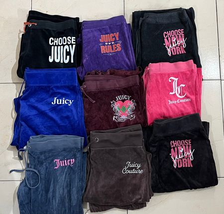Bedruckte Juicy Couture Hosen