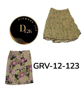 2000s Y2K Polster Skirt – Rare Vintage Item(GRV-12-123)