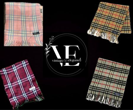 Burberry scarves