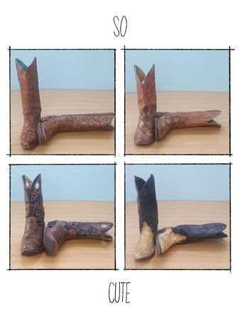 JA 0256 Vintage Cow Boy Boots