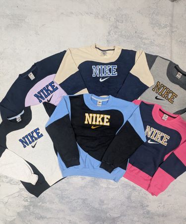 Custom handpick Nike rework style sweatshirts