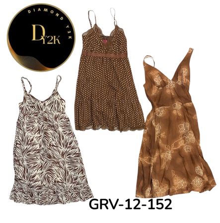 Rare Y2K Cotton Dress | Aesthetic Fashion (GRV-12-152)