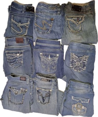 ANGLE AND OTHER BRAND JEANS