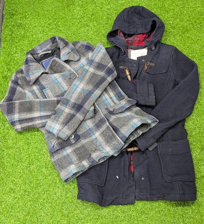 1541 - American Eagle, Aeropostale, Abecrombie, Hollister Denim and Wool Jacket