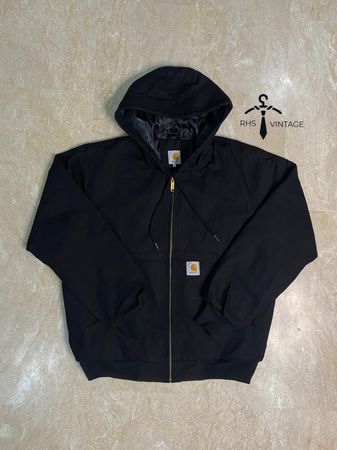 Carhartt rework style black active jacket