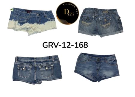 Authentic Y2K Mini Short | Cute & Trendy Fit (GRV-12-168)