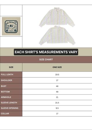 Upcycled Crop Collar Shirt