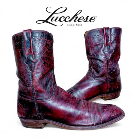 SA#380 Vintage Cowboy Boots