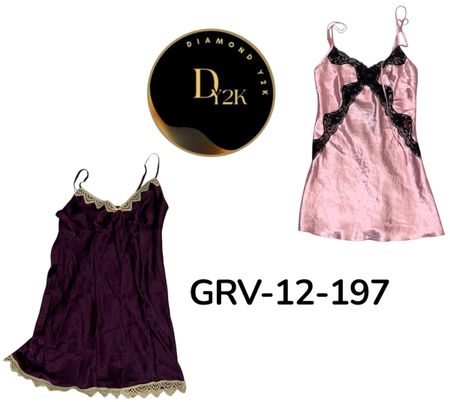 Y2K Slip Dress | 90s–2000s Vintage Fashion (GRV-12-197)