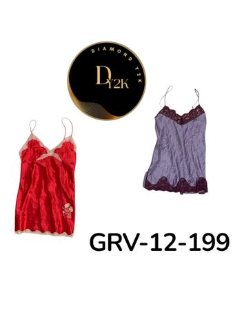 Y2K Satin Slip Dress – Vintage 2000s Aesthetic (GRV-12-199)
