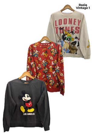 💥 RV1352 Sweatshirts imprimés Cartoon