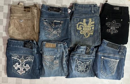 JEANS BOOTCUT FLARE Y2K