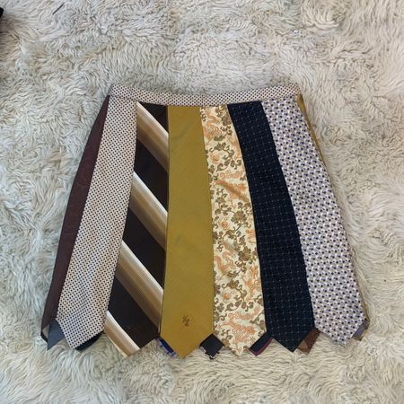 Upcycle Tie Skirts