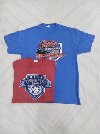 T-shirt sportiva stampata ZV1271 senza marca