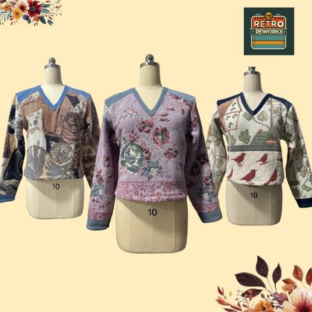 SS25 Upcycled Tapestry  Jacket