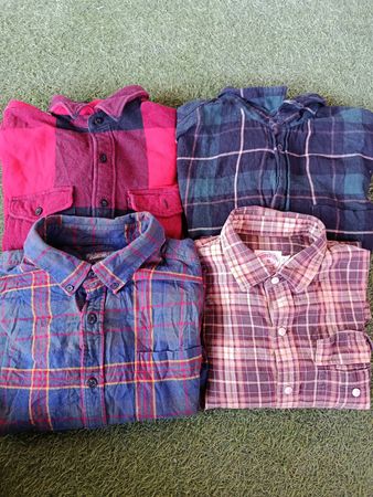Branded Flannel Shirts 8Pcs (3851)