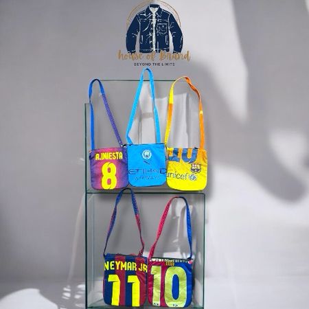 Bolsas de tote de fútbol recicladas