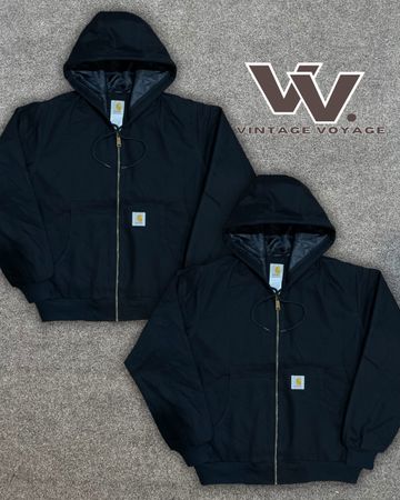 Carhartt reworked style black Detroit jackets #2025