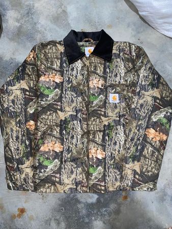 Carhartt Rework Style Workwear Camo Detroit Jackets