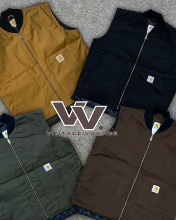 Carhartt reworked style mix colour gilets #2012