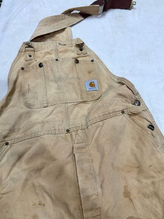 Carhartt dungaree and shorts