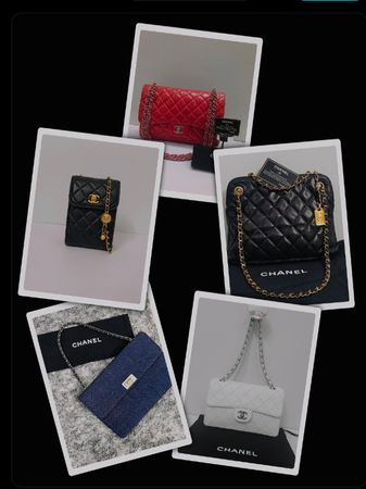 Pacote de 5 Bolsas Chanel