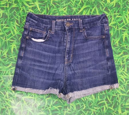 Y2K Denim Mini Short