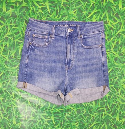 Y2K Denim Mini Short