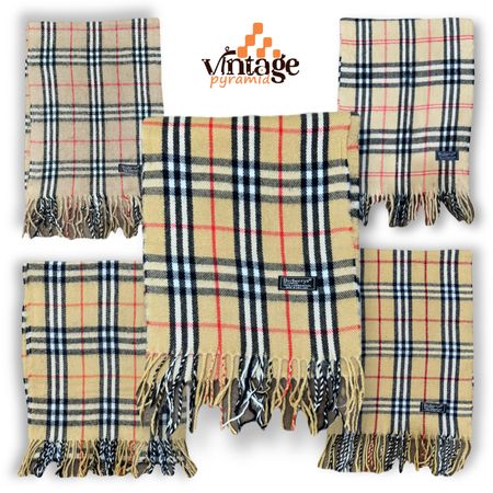 Burberry Scarves Beige Color Only