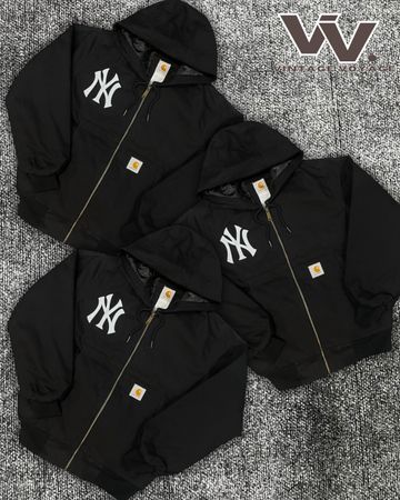 Carhartt x Yankees reworked style black active jackets #2212