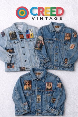 CR5692 Upcycled Music Patch Jackets