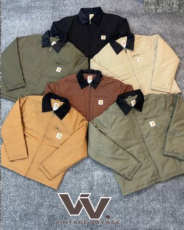 Carhartt reworked style mix colour Detroit jackets #2212