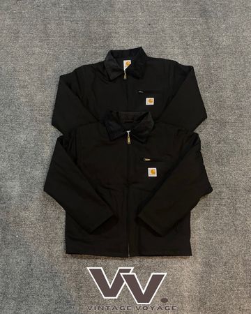 Carhartt reworked style black Detroit jackets #2212