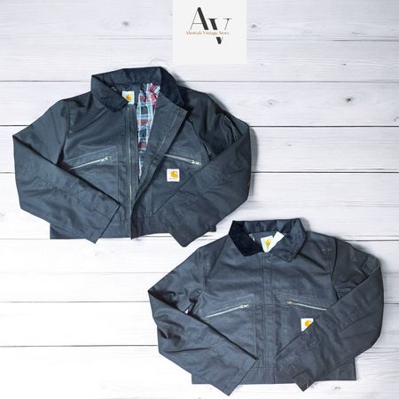 Carhartt rework style cropped kackets