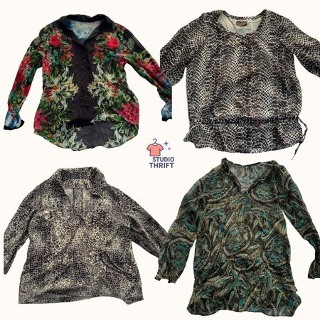 Y2K Untamed Mesh Tops Bundle(MT-006)