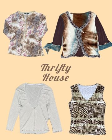 Y2k Trending Earthy Tones(TH/005)