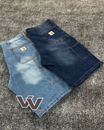 Carhartt reworked style denim shorts #2312