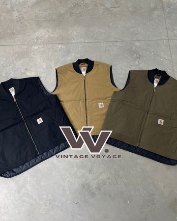 Carhartt reworked  style mix colour gilets #2312