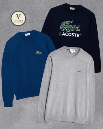 Vintage Lacoste Knitted Sweaters - 122325