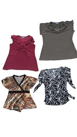 Yv145 Haf Sleeves Blouse 8P