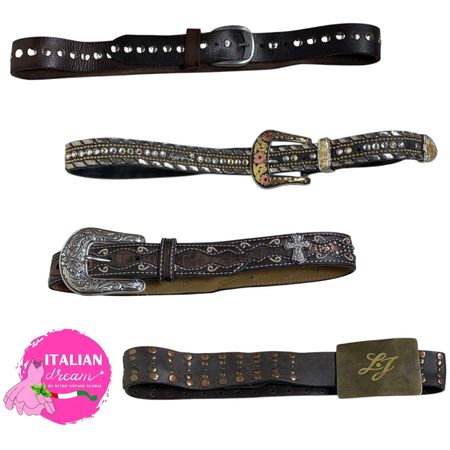 Y2K Embellished Belts