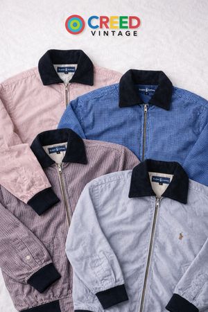 CR5704 Vestes upcyclées Polo Ralph Lauren & Tommy Hilfiger