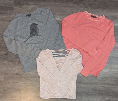 1685 - Zara, Express, Divided, Banana Republic, H&M suéteres de punto