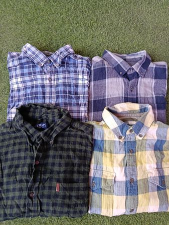 Chemise en flanelle non marquée (3893)